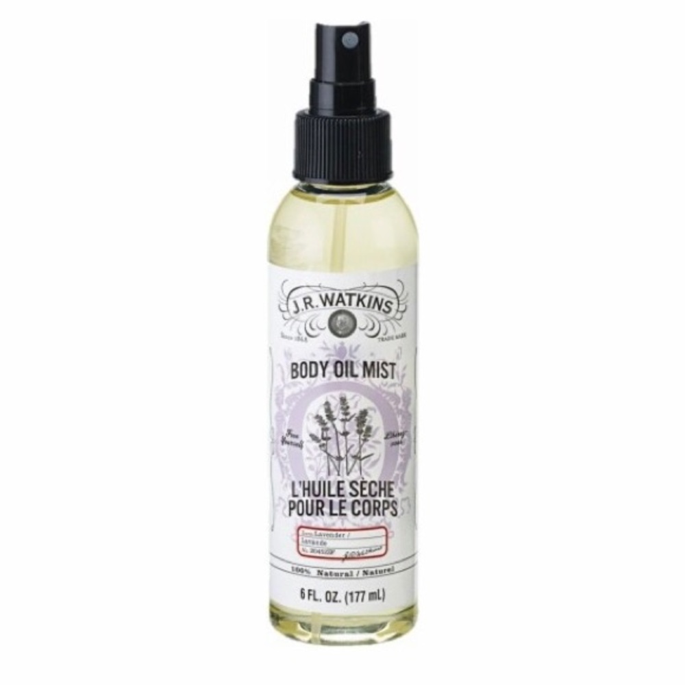 NWOT JR Watkins Lavender Body Oil Mist 6 fl.oz.